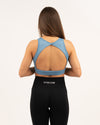 Sports BH. Sports BH Dame. Hvit Sports BH. Sports BH åpen rygg. Halter neck sports bras. Halter neck sports bra